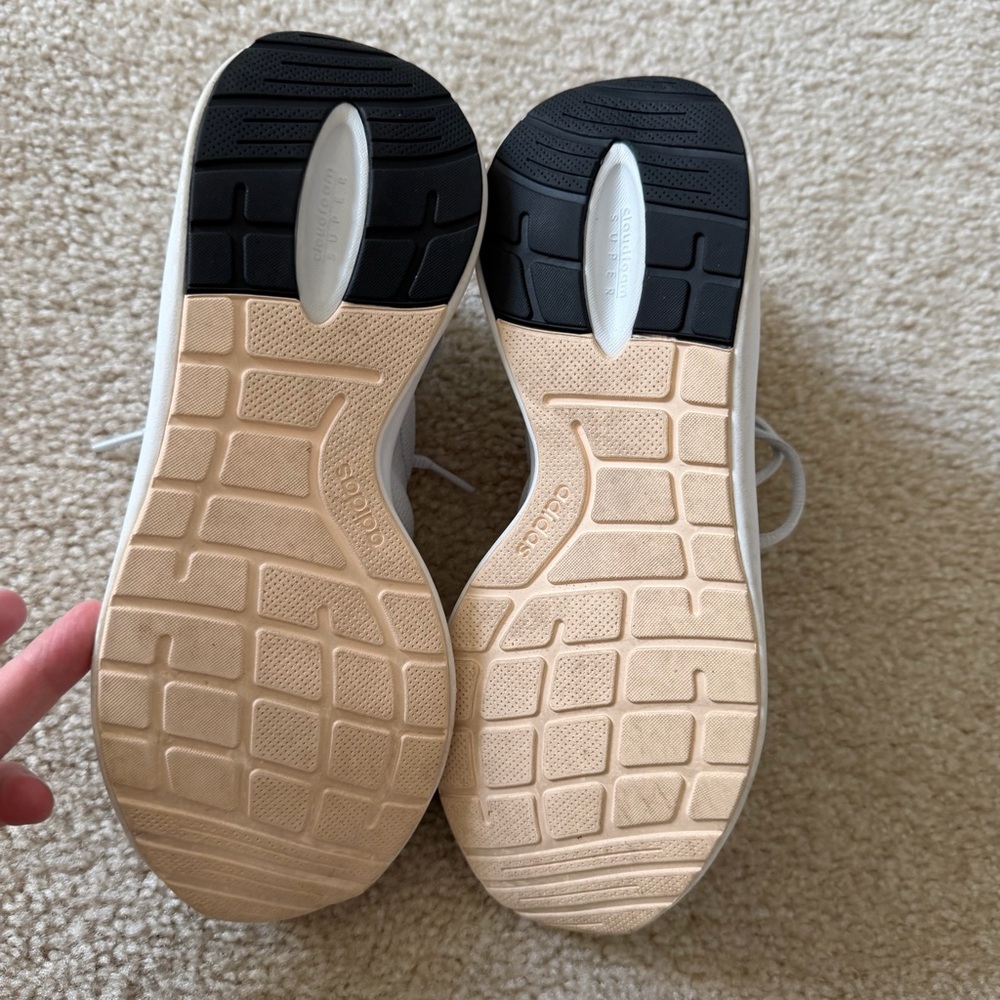 Women’s Adidas White Athletic Sneakers - Picture 6 of 7